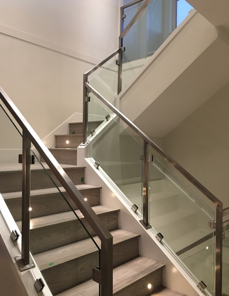 Stainless Steel and glass railing